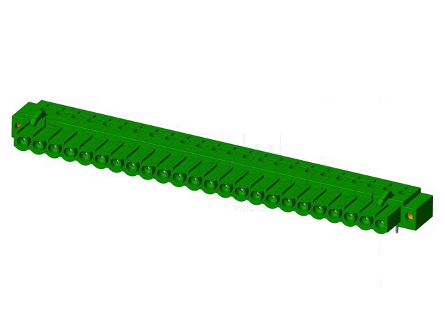 Connector: ontkoppelbare terminal strip; contact; vrouwelijk Connector: ontkoppelbare terminal strip; contact; vrouwelijk